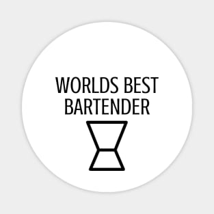 World best bartender Magnet